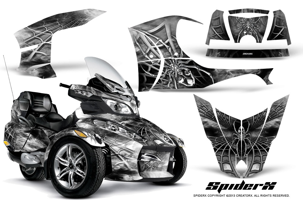 Can-Am Spyder RT-S Full Trim SpiderX White BB